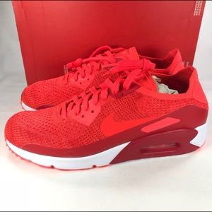 Air Max 90 Ultra 2.0 Flyknit ‘Bright Crimson’ NEW